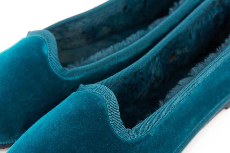 Friu' Donna con Fodera in Eco Pelliccia - Cobalto - immagine 6